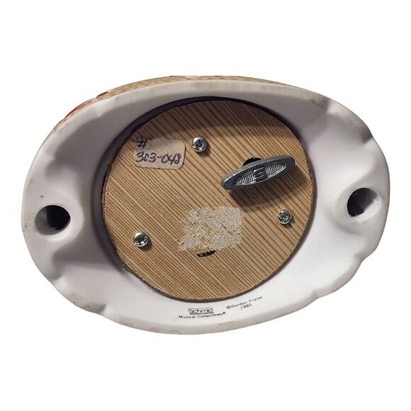 Vintage Schmid Gordon Fraser Cat Music Box Christmas Holiday Working 1985 - Picture 4 of 12